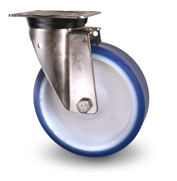 Industrihjul - Polyuretan, rostfritt, Serie C9:B