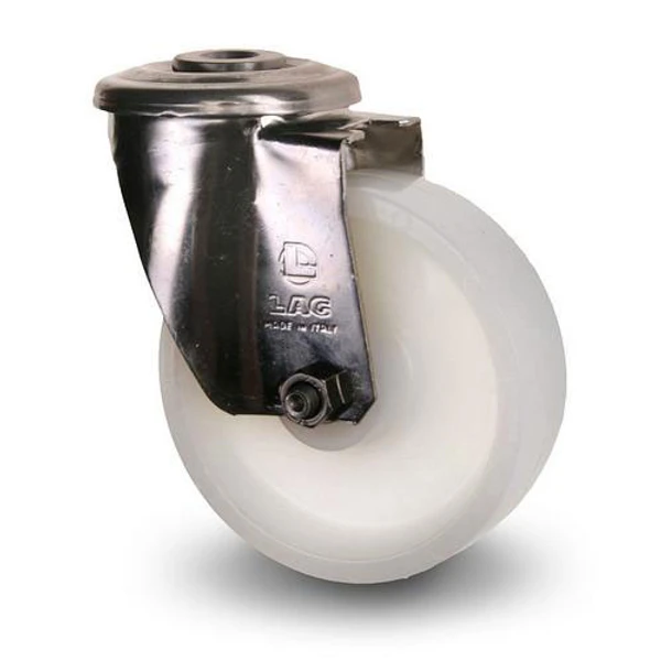 Industrihjul - Nylon, rostfritt