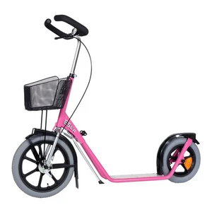 ESLA-Sparkcykel 2-hjulig, Lufthjul modell: 4100 Rosa