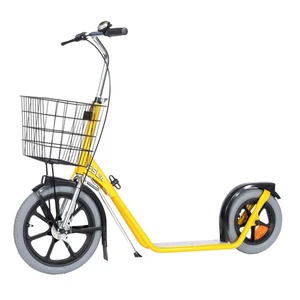 ESLA-Sparkcykel 2-hjulig, Lufthjul modell: 4102 Gul