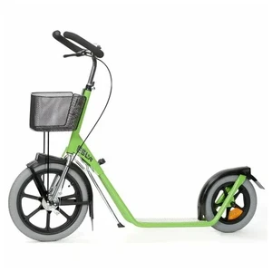 ESLA-Sparkcykel 2-hjulig, Lufthjul modell: 4100 Grön