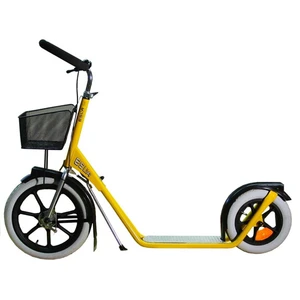 ESLA-Sparkcykel 2-hjulig, Lufthjul modell: 4100 Gul