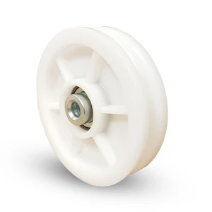 Linhjul Vit Ø120. Kullager