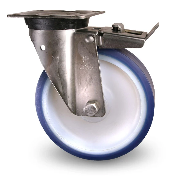 Industrihjul - Polyuretan, rostfritt, Serie C9:B