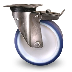 Industrihjul - Polyuretan, rostfritt, Serie C9:B