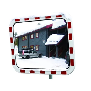 Trafikspegel ROSTFRIMED VÄRMERektangulärMått: 400x600Rostfritt "spegelglas"