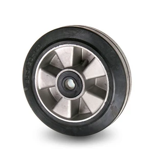 Gummihjul - Alu - Elastic D5