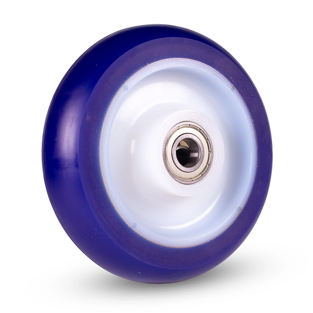 C5 Industrihjul Ø200 PU-bana – Adynil Konvex