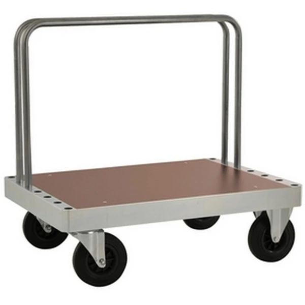 Skivvagn med två byglar