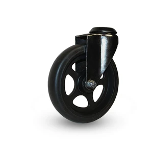 Apparathjul-Svart Ekrad 150x32 mm Centrumhål