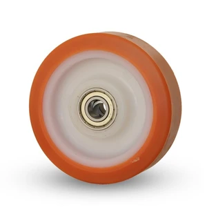 C5 Industrihjul Ø200 PU - Kullager