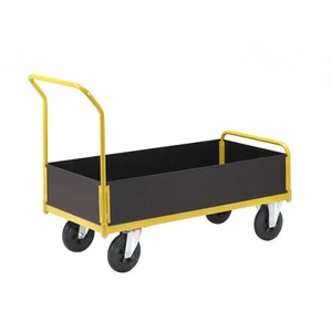 Lagervagn m. plyfaflak  Låga plyfasidor  Vikt: 37 kg  Maxlast: 400 kg