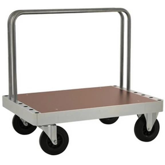 Skivvagn med två byglar